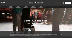 Desktop Screenshot of banks-sadler.com